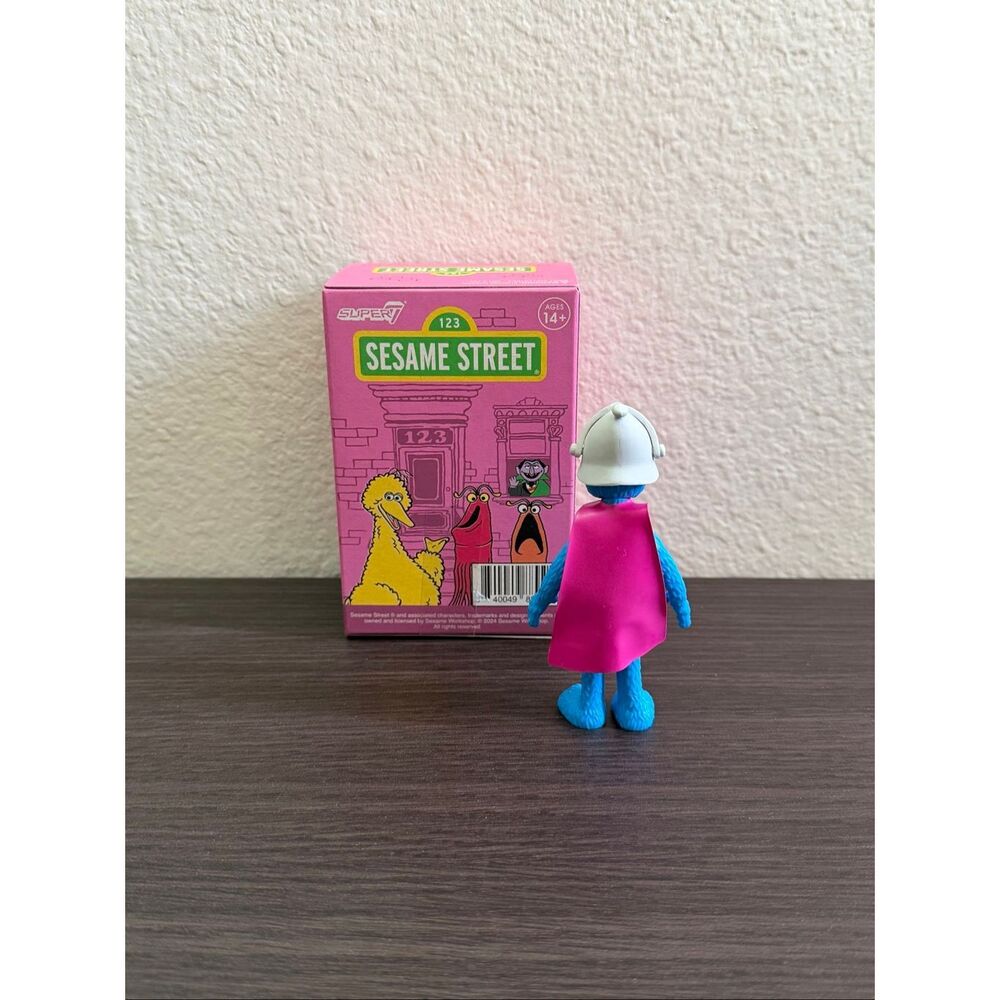 Super7 Sesame Street Blind Box Figure - Super Grover - Picture 4 of 5